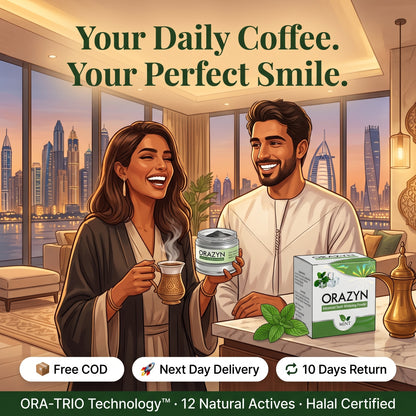 ORAZYN Advanced Teeth Whitening Powder — Sweet Mint