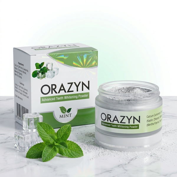 ORAZYN Advanced Teeth Whitening Powder — Sweet Mint