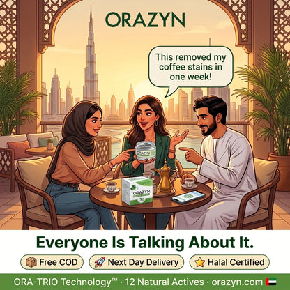 ORAZYN Advanced Teeth Whitening Powder — Sweet Mint